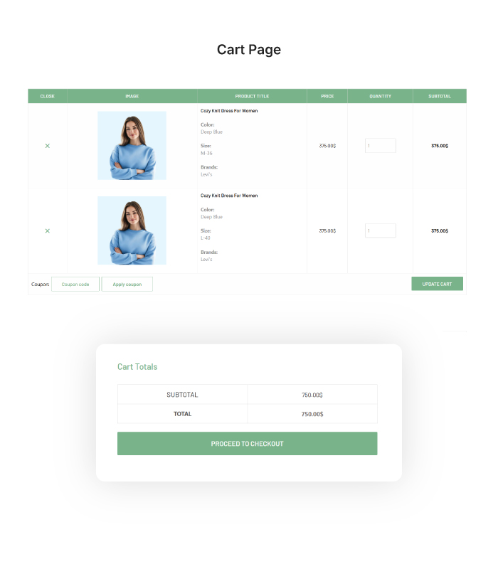 Cart Page 01